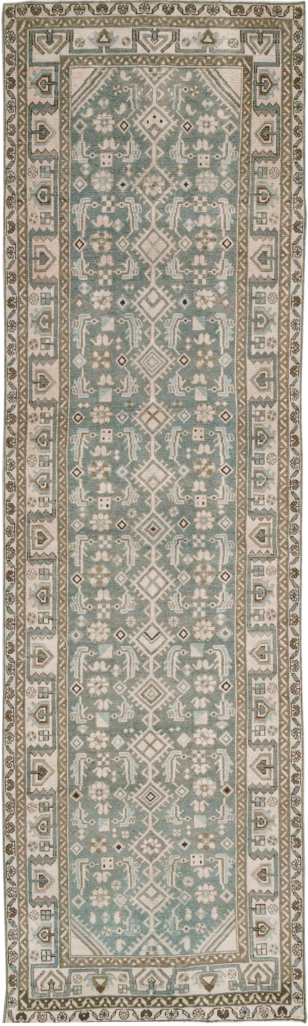 Vintage Persian Malayer Runner, No.32763 - Gsblank