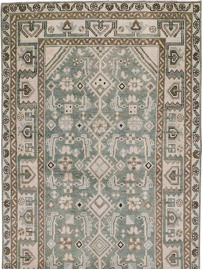 Vintage Persian Malayer Runner, No.32763 - Gsblank
