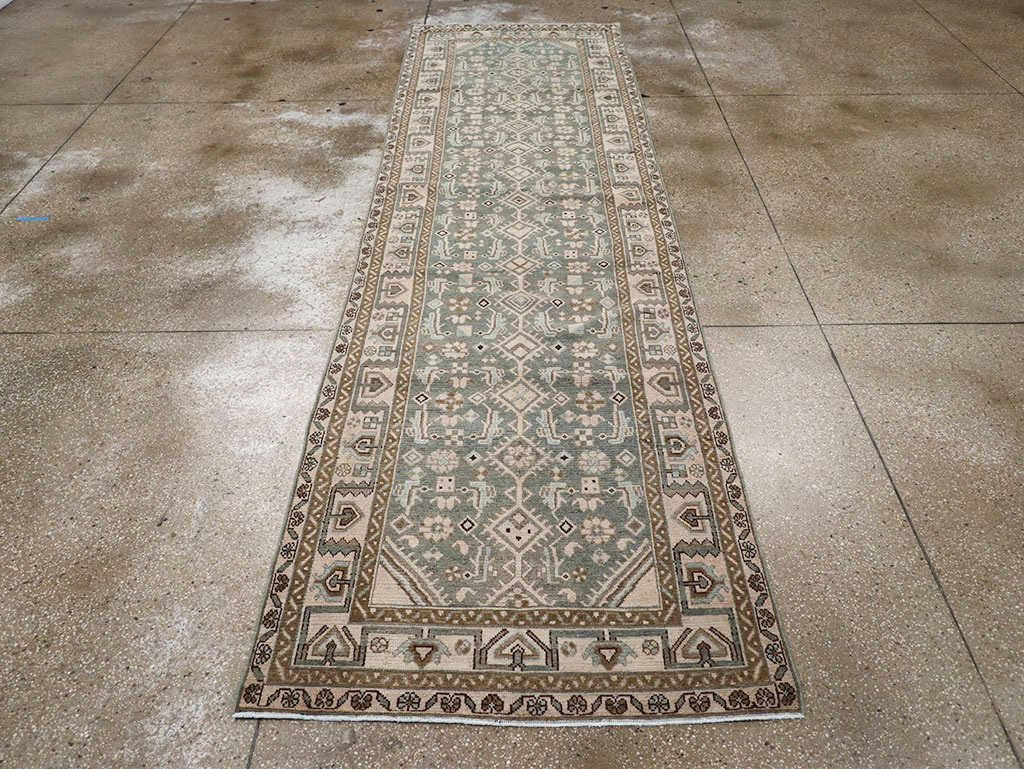 Vintage Persian Malayer Runner, No.32763 - Gsblank
