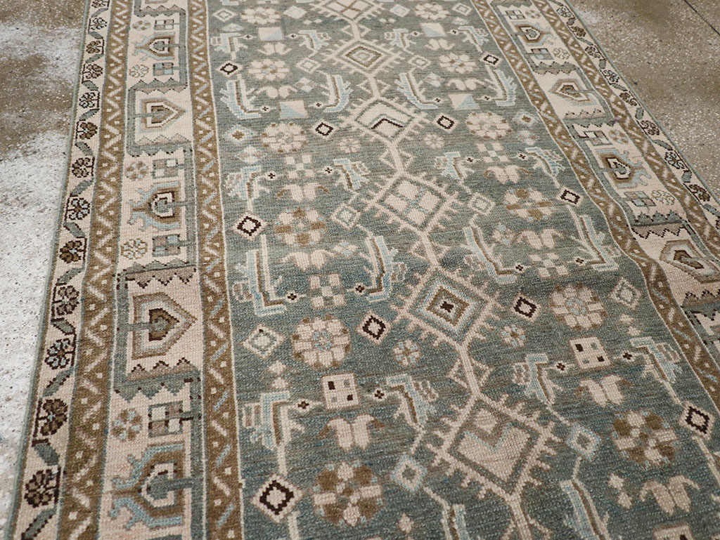 Vintage Persian Malayer Runner, No.32763 - Gsblank