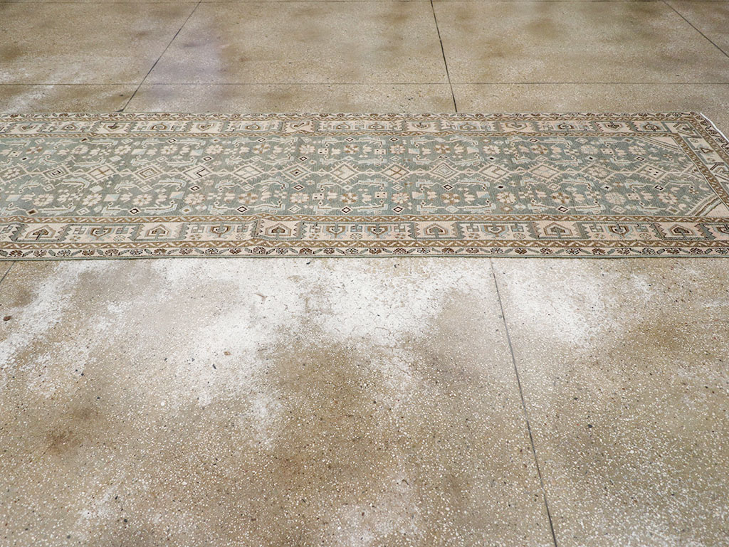 Vintage Persian Malayer Runner, No.32763 - Gsblank