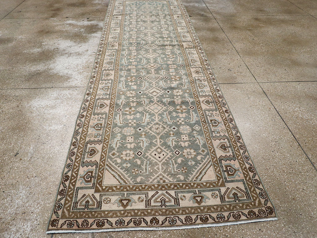 Vintage Persian Malayer Runner, No.32763 - Gsblank