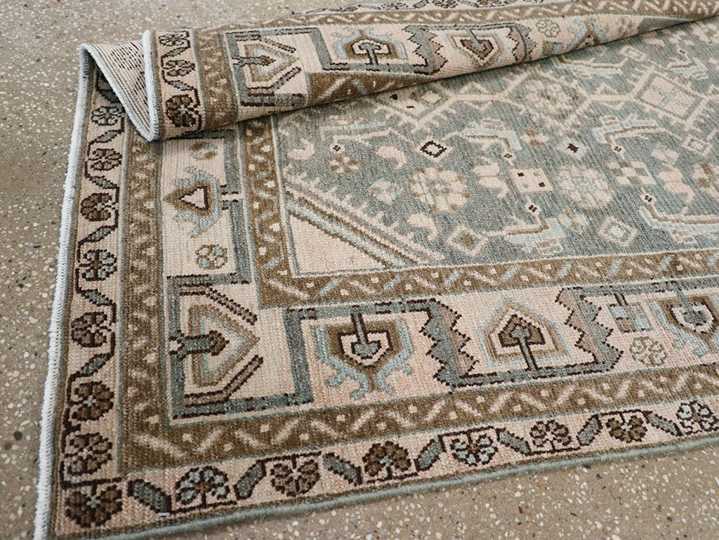Vintage Persian Malayer Runner, No.32763 - Gsblank
