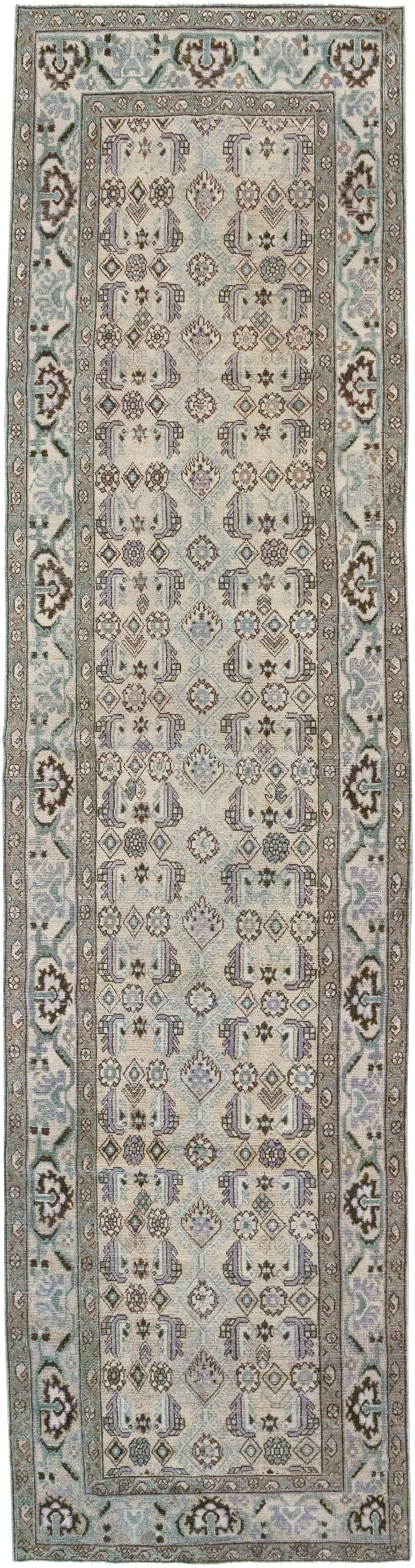 Vintage Persian Malayer Runner, No.32764 - Gsblank