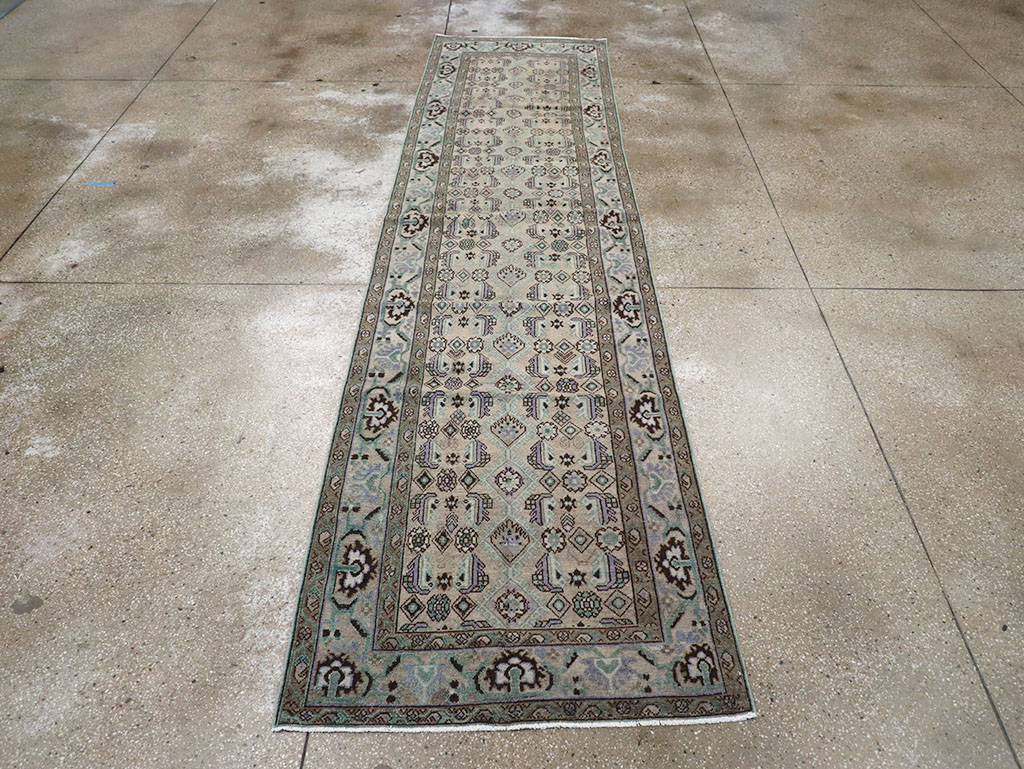 Vintage Persian Malayer Runner, No.32764 - Gsblank