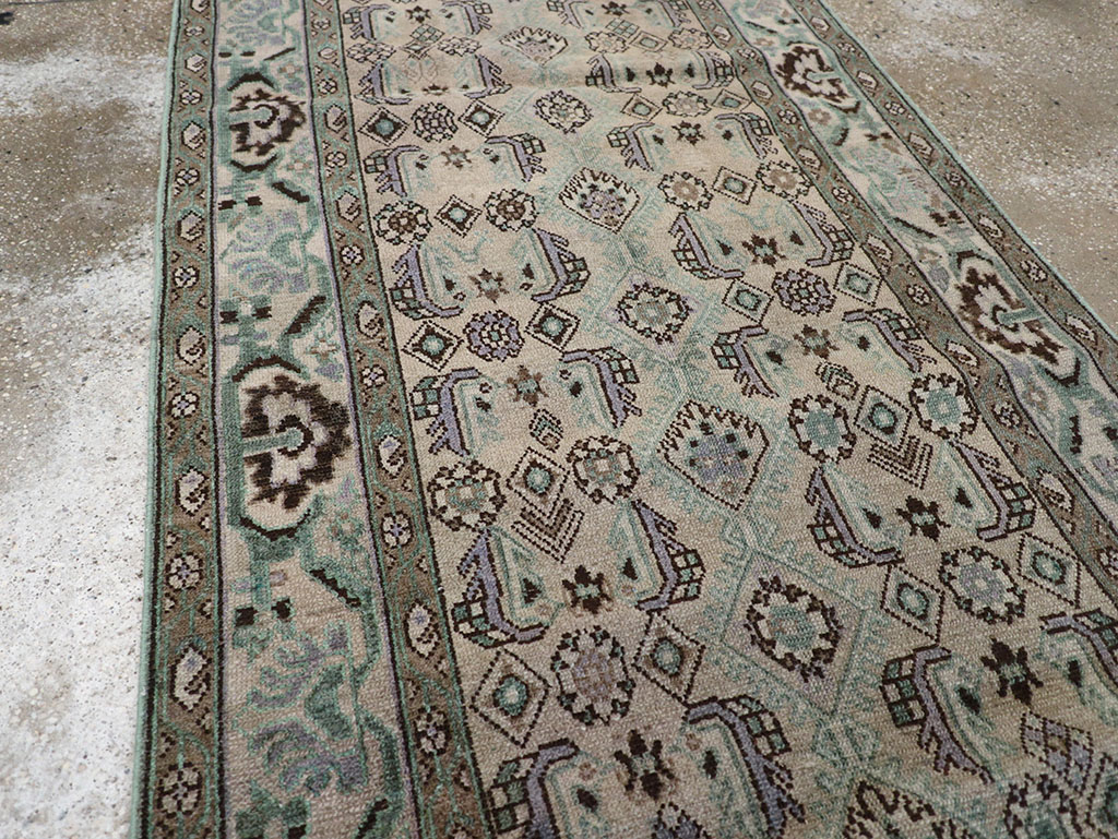 Vintage Persian Malayer Runner, No.32764 - Gsblank