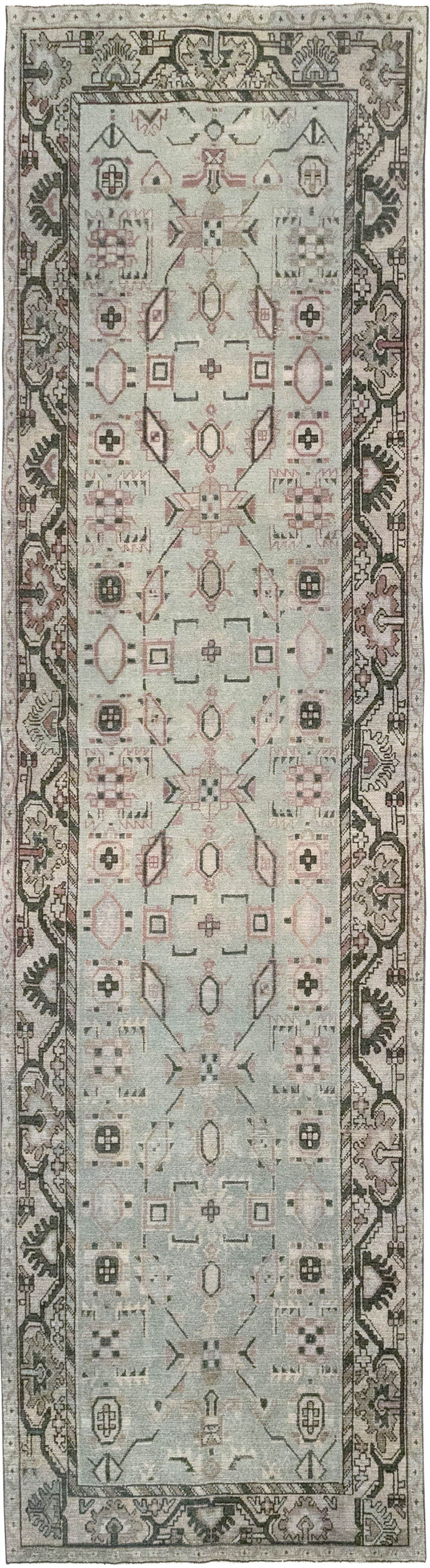 Vintage Persian Malayer Runner, No.32765 - Gsblank