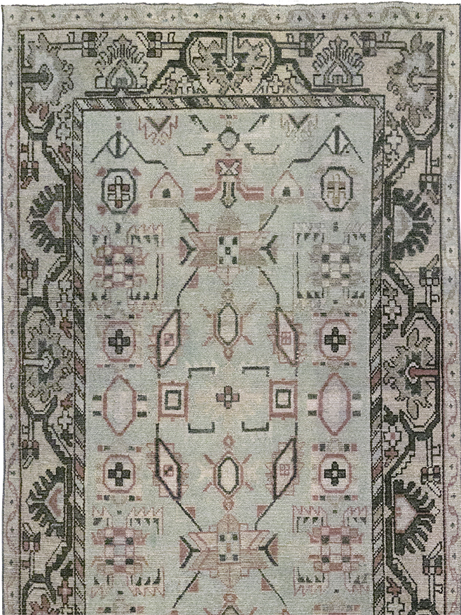 Vintage Persian Malayer Runner, No.32765 - Gsblank