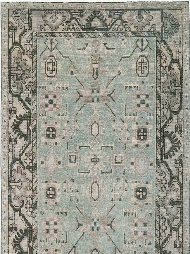 Vintage Persian Malayer Runner, No.32765 - Gsblank