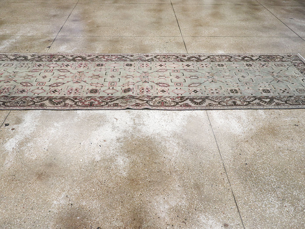 Vintage Persian Malayer Runner, No.32765 - Gsblank
