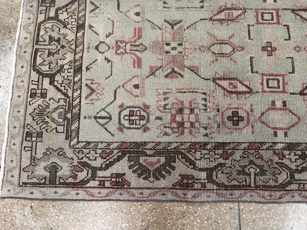 Vintage Persian Malayer Runner, No.32765 - Gsblank