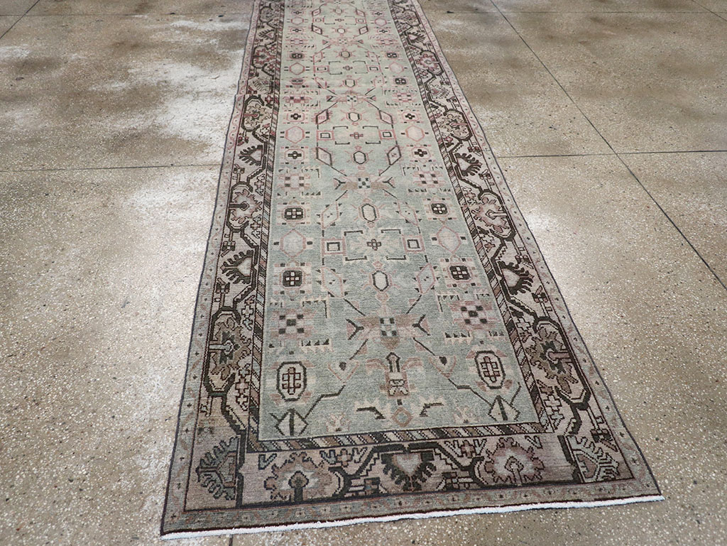 Vintage Persian Malayer Runner, No.32765 - Gsblank