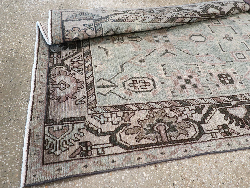 Vintage Persian Malayer Runner, No.32765 - Gsblank