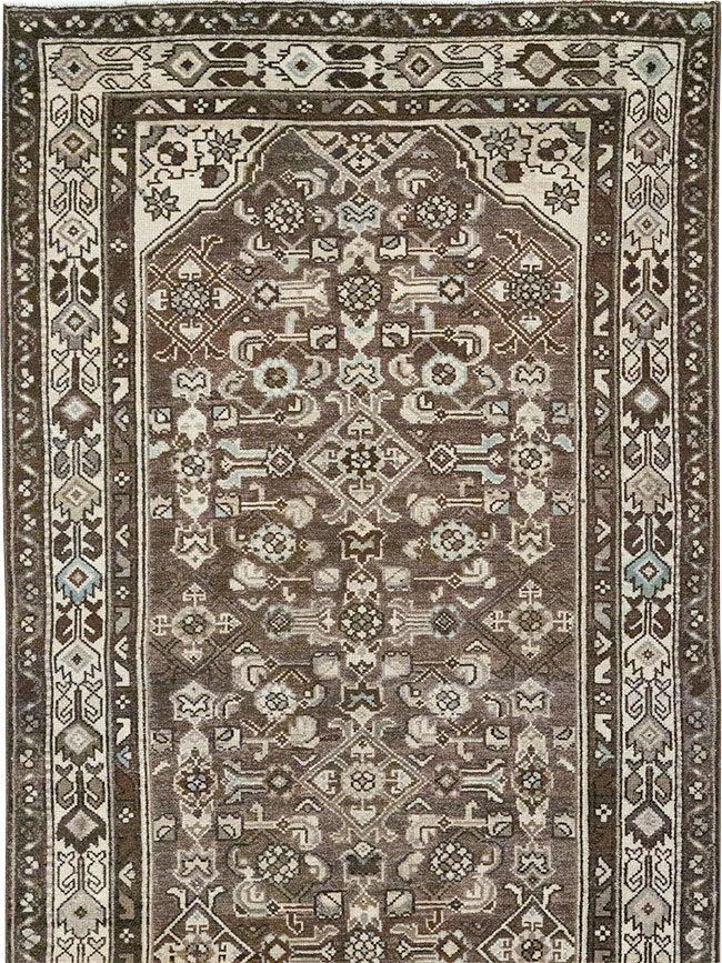 Vintage Persian Malayer Runner, No.32766 - Gsblank
