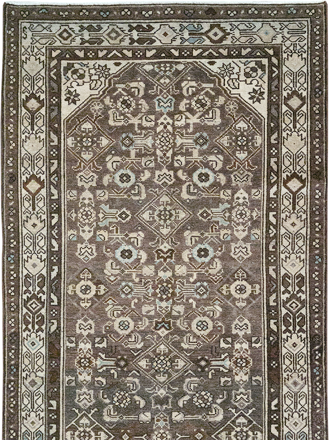 Vintage Persian Malayer Runner, No.32766 - Gsblank