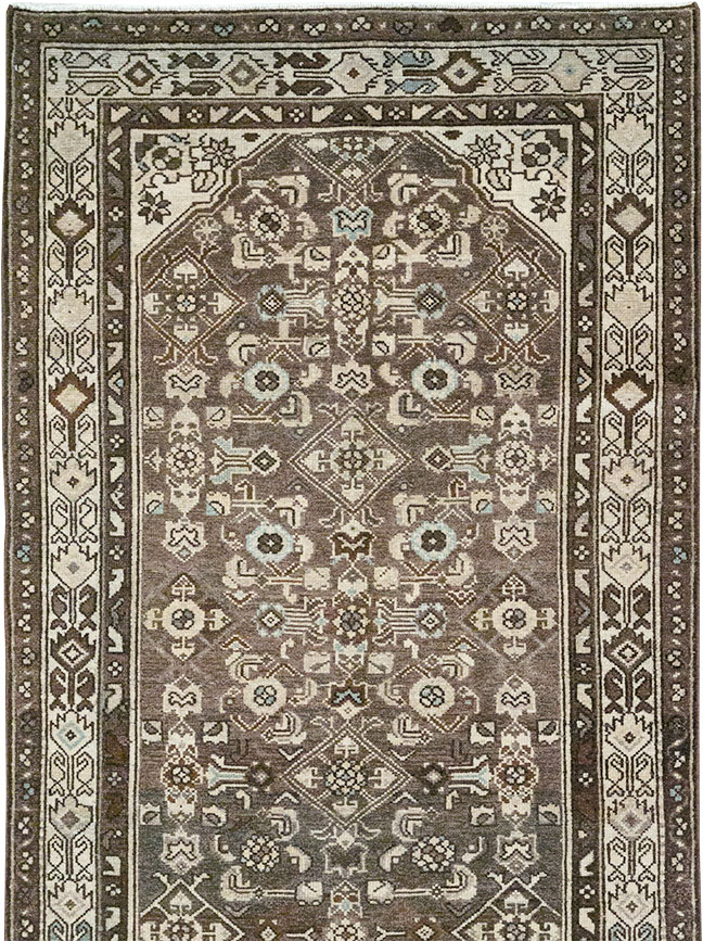 Vintage Persian Malayer Runner, No.32766 - Gsblank