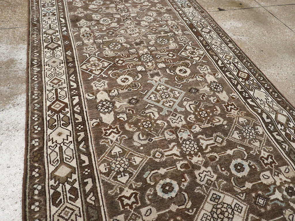 Vintage Persian Malayer Runner, No.32766 - Gsblank
