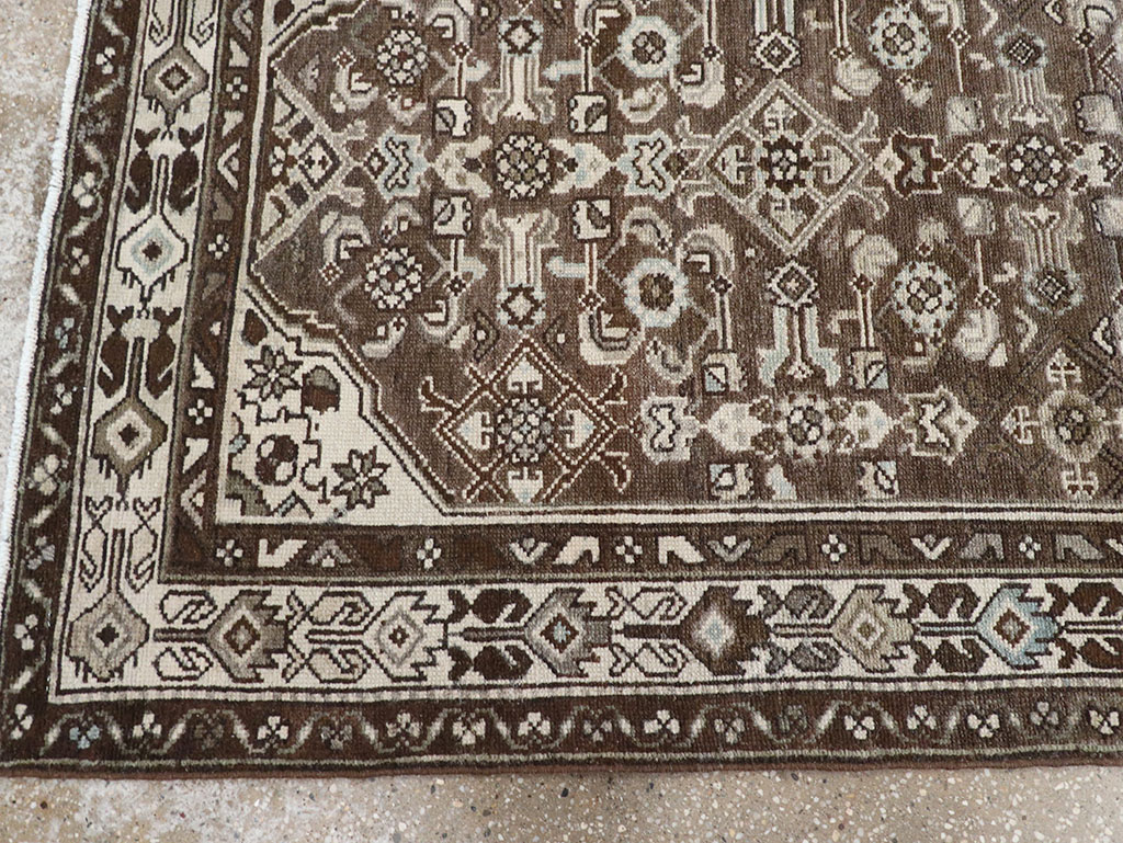 Vintage Persian Malayer Runner, No.32766 - Gsblank
