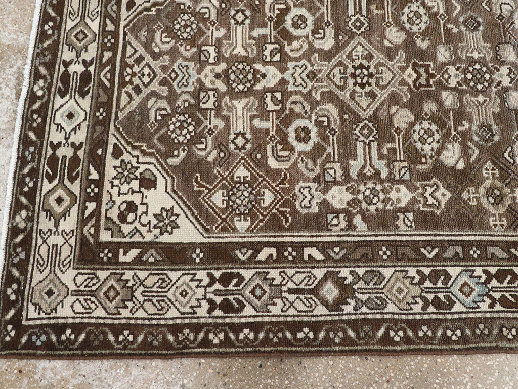 Vintage Persian Malayer Runner, No.32766 - Gsblank