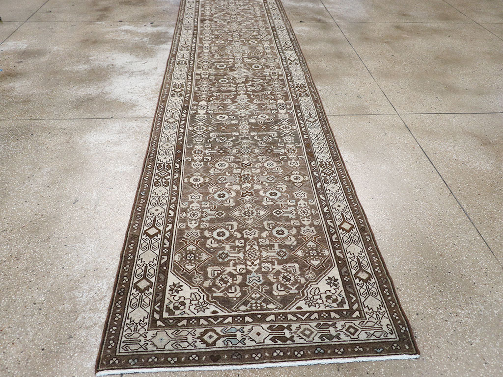 Vintage Persian Malayer Runner, No.32766 - Gsblank