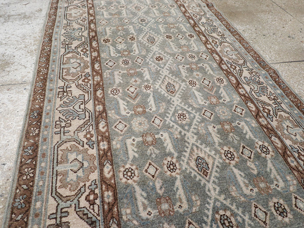 Vintage Persian Malayer Runner, No.32767 - Gsblank
