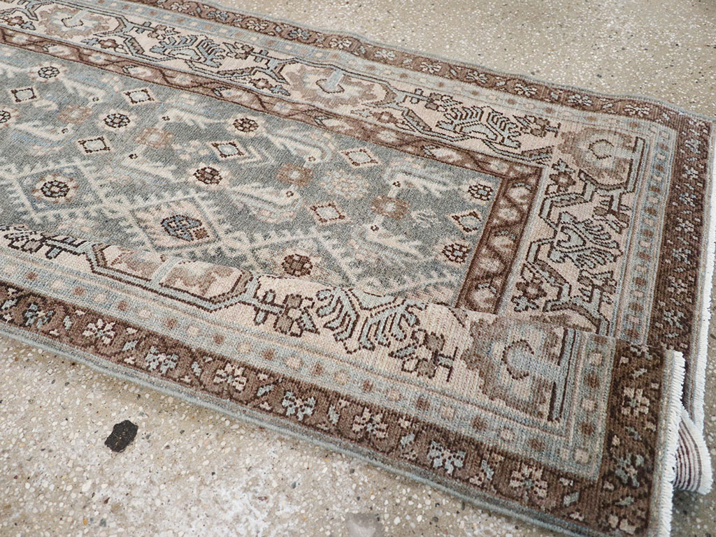 Vintage Persian Malayer Runner, No.32767 - Gsblank