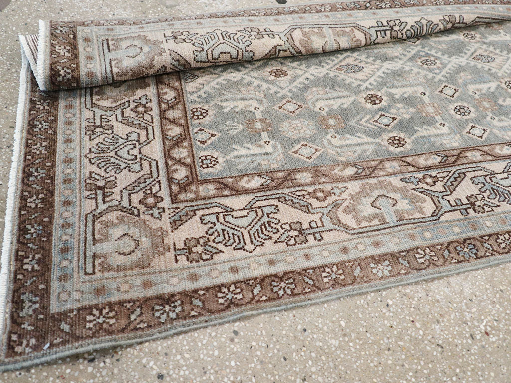 Vintage Persian Malayer Runner, No.32767 - Gsblank