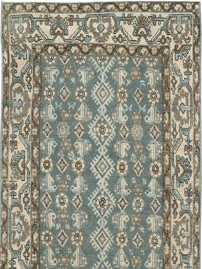 Vintage Persian Malayer Runner, No.32769 - Gsblank