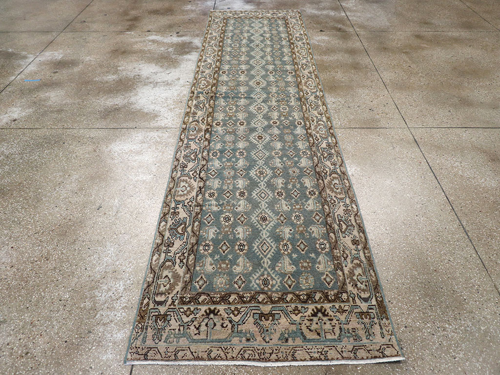 Vintage Persian Malayer Runner, No.32769 - Gsblank