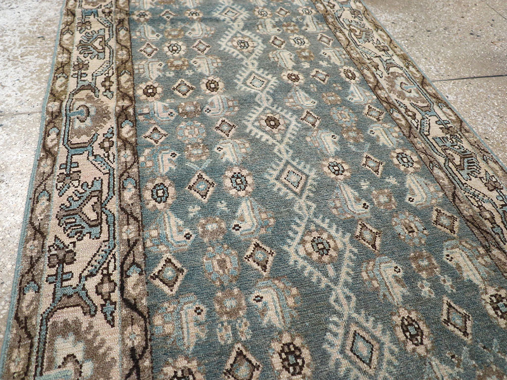 Vintage Persian Malayer Runner, No.32769 - Gsblank