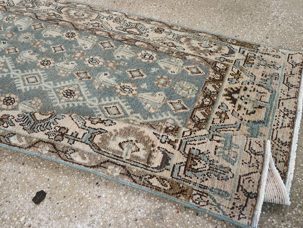 Vintage Persian Malayer Runner, No.32769 - Gsblank