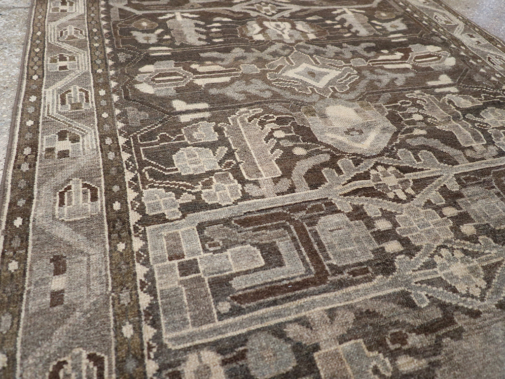 Vintage Persian Malayer Gallery Rug, No.32770 - Gsblank