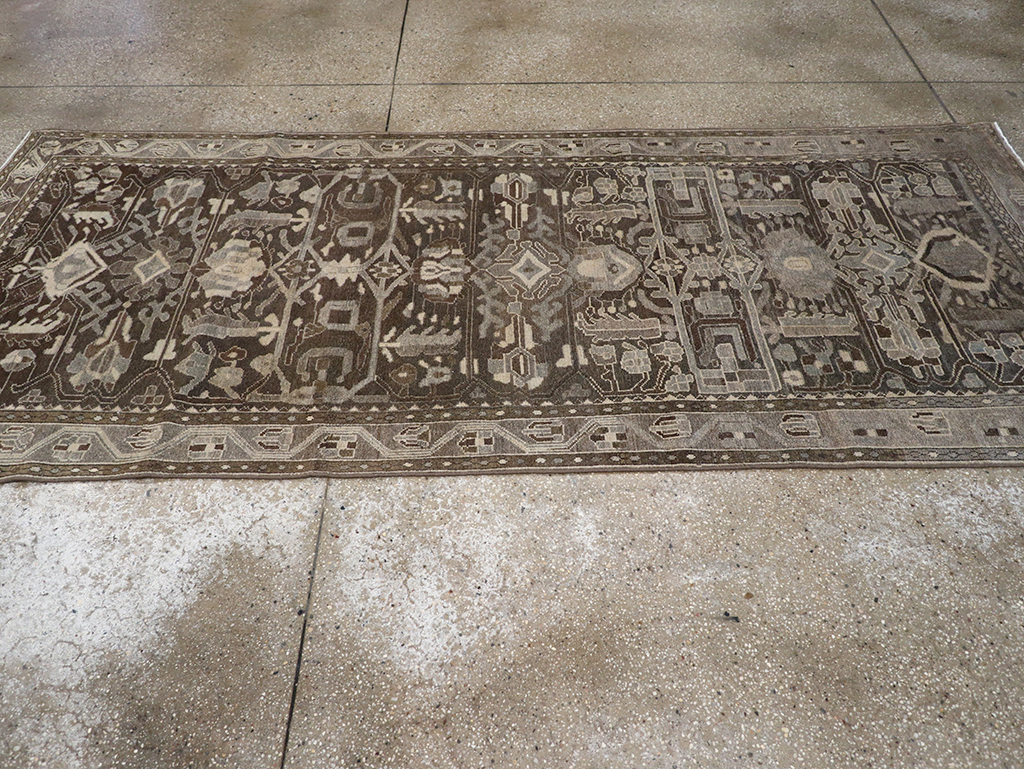 Vintage Persian Malayer Gallery Rug, No.32770 - Gsblank