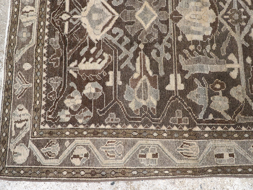 Vintage Persian Malayer Gallery Rug, No.32770 - Gsblank