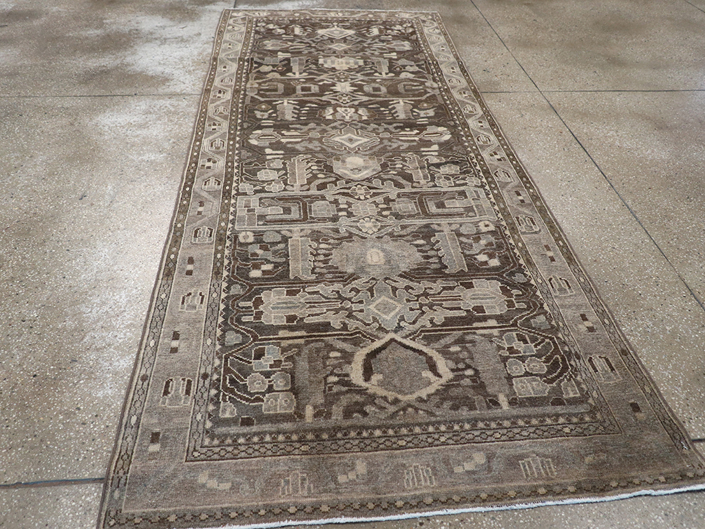 Vintage Persian Malayer Gallery Rug, No.32770 - Gsblank