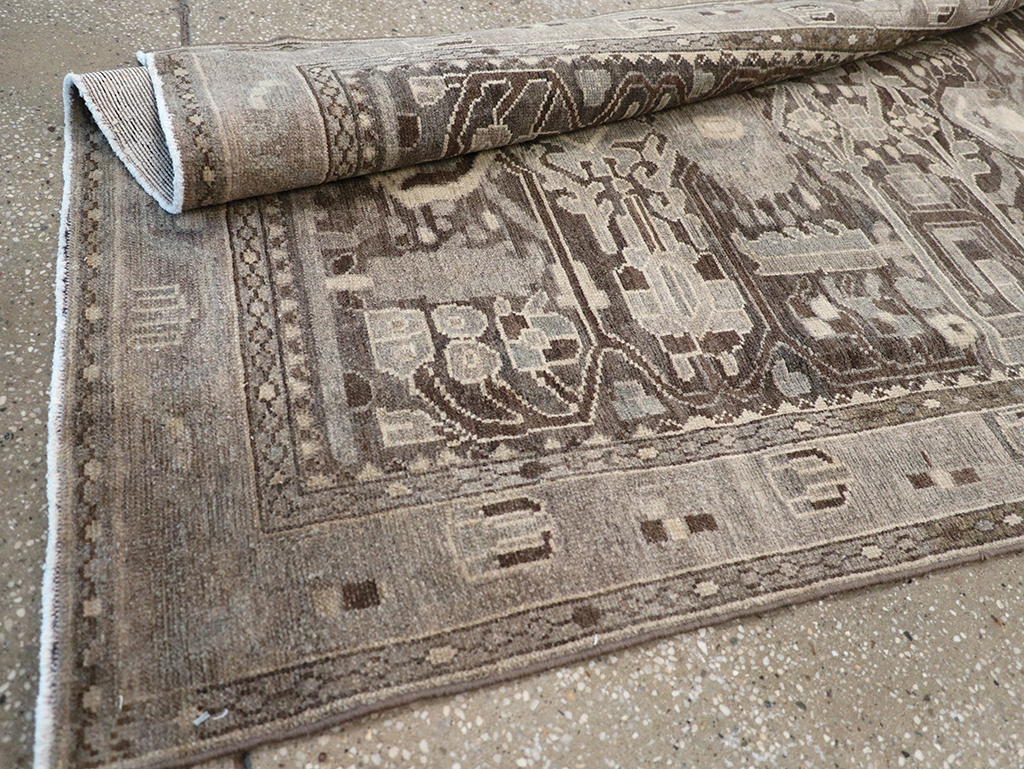 Vintage Persian Malayer Gallery Rug, No.32770 - Gsblank