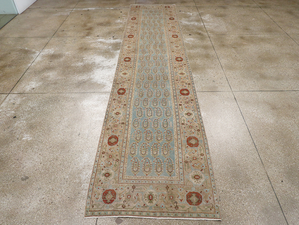 Vintage Persian Malayer Long Runner, No.32771 - Gsblank