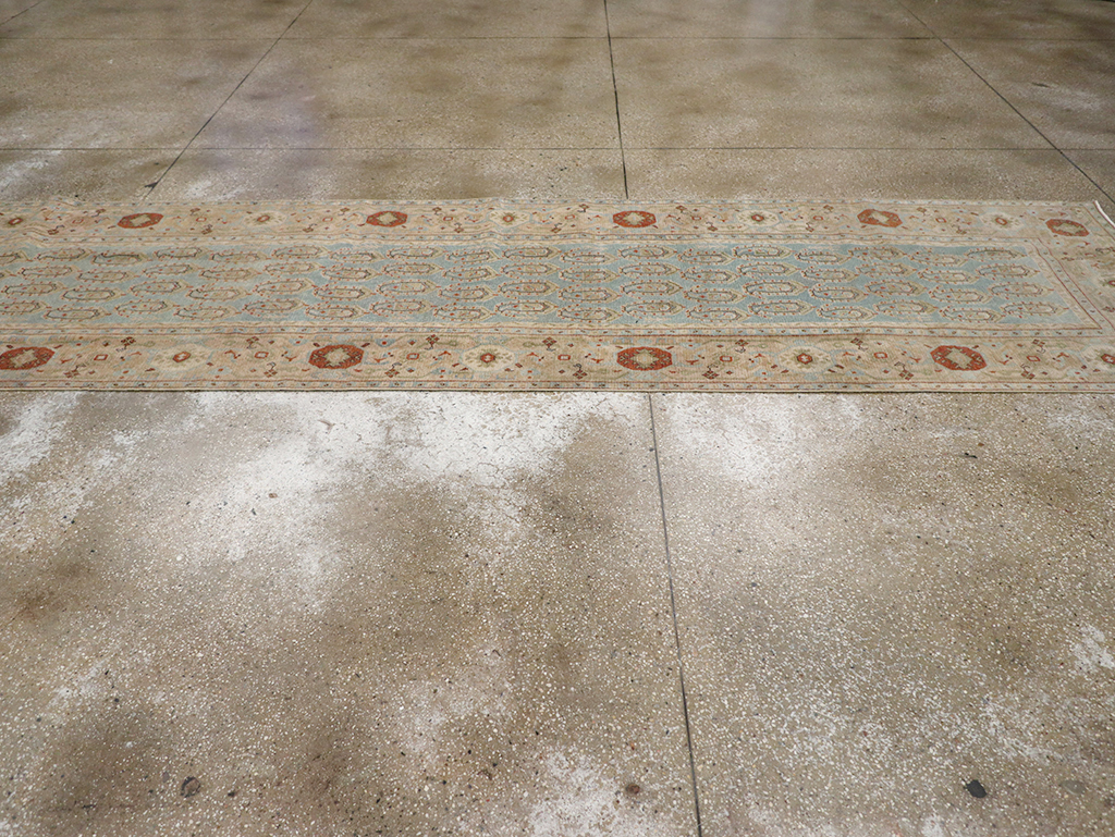 Vintage Persian Malayer Long Runner, No.32771 - Gsblank