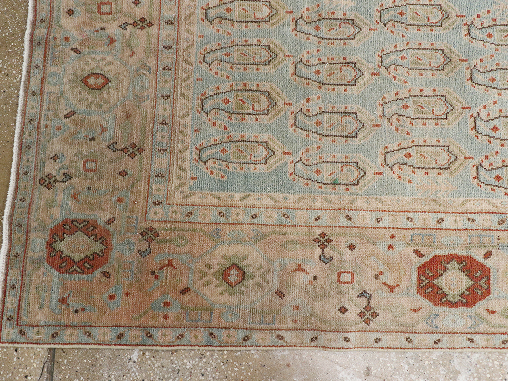 Vintage Persian Malayer Long Runner, No.32771 - Gsblank