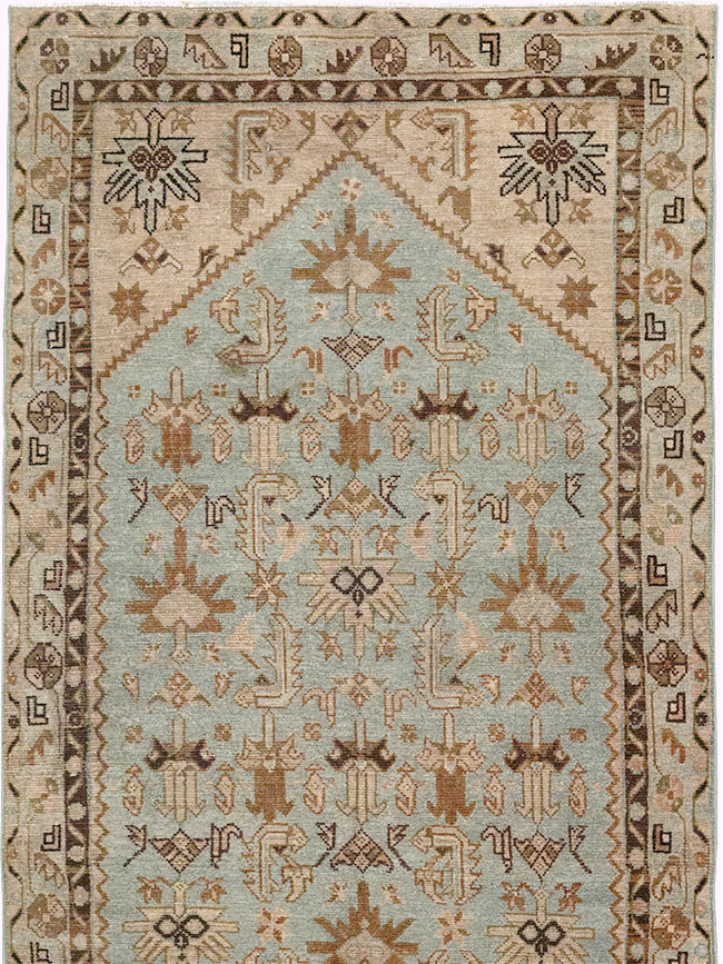 Vintage Persian Malayer Long Runner, No.32772 - Gsblank