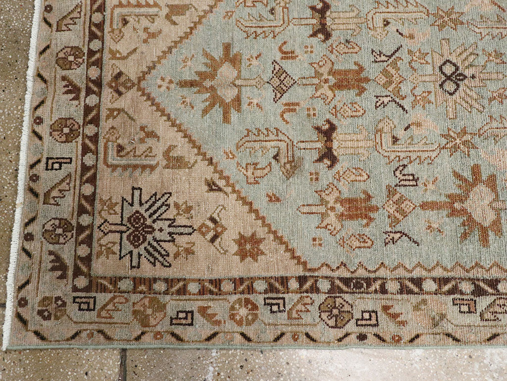 Vintage Persian Malayer Long Runner, No.32772 - Gsblank