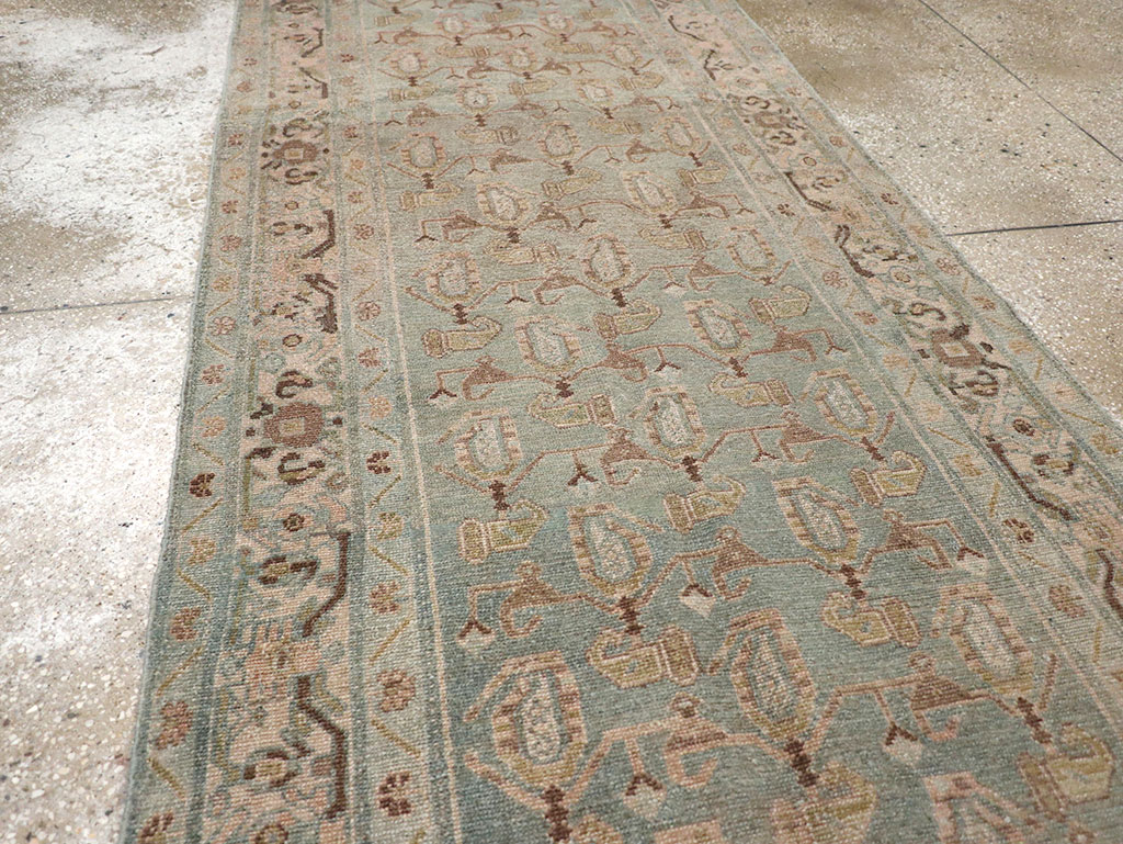 Vintage Persian Malayer Long Runner (Pair: 2 of 2), No.32773 - Gsblank