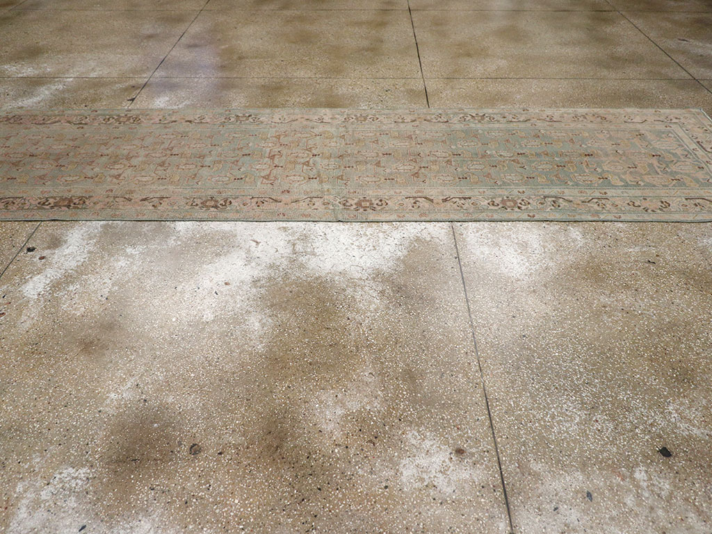 Vintage Persian Malayer Long Runner (Pair: 2 of 2), No.32773 - Gsblank