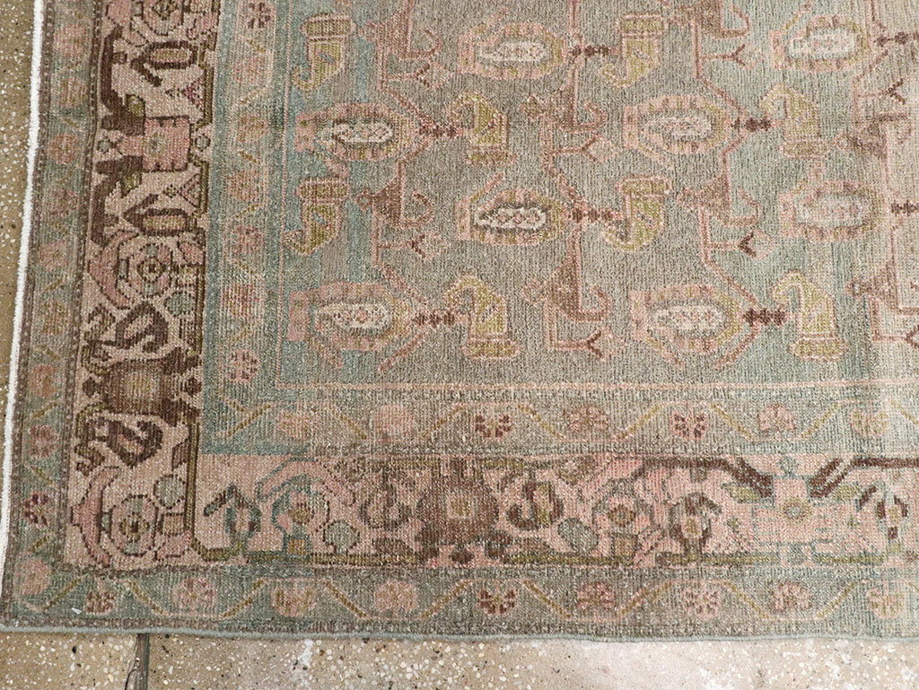 Vintage Persian Malayer Long Runner (Pair: 2 of 2), No.32773 - Gsblank