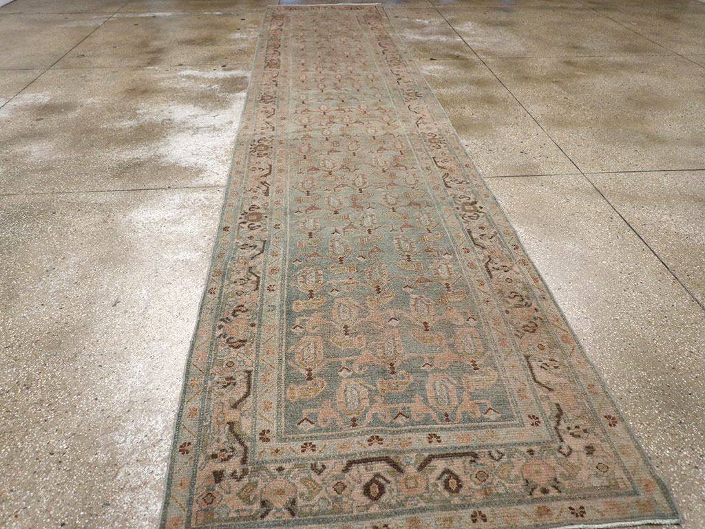 Vintage Persian Malayer Long Runner (Pair: 2 of 2), No.32773 - Gsblank