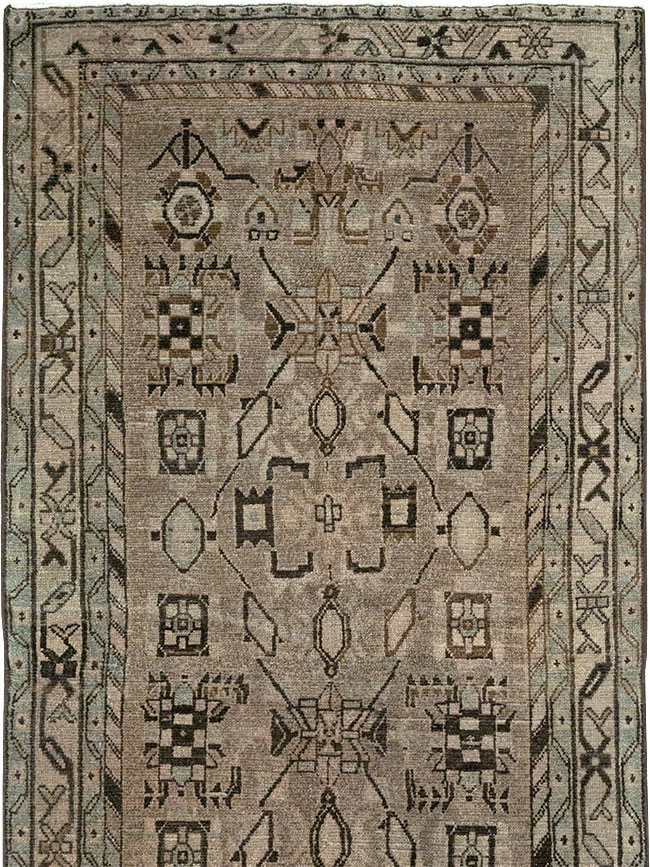 Antique Persian Malayer Runner, No.32775 - Gsblank