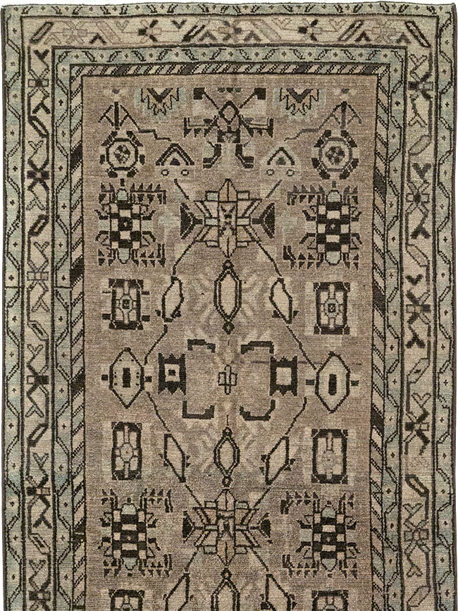 Antique Persian Malayer Runner, No.32775 - Gsblank