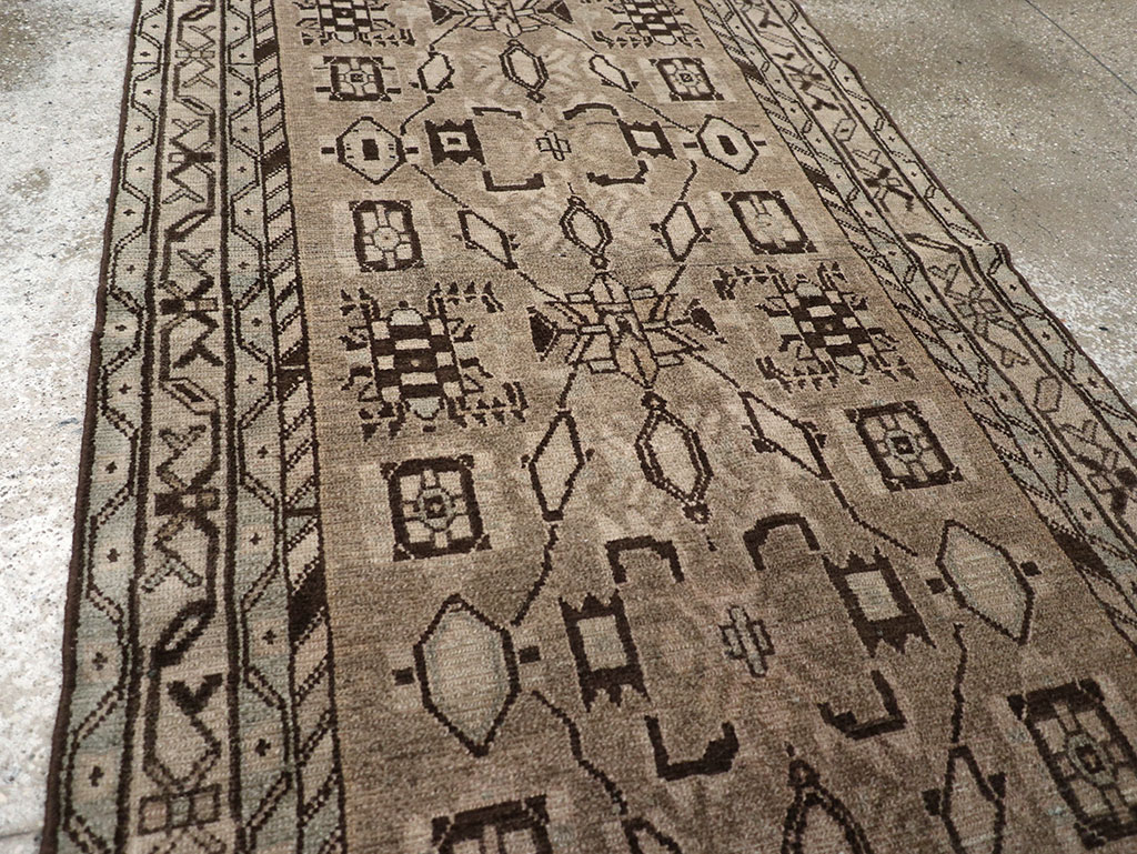 Antique Persian Malayer Runner, No.32775 - Gsblank