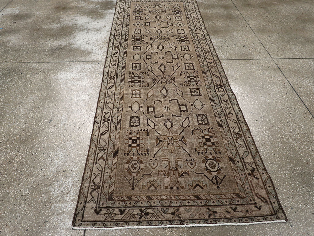 Antique Persian Malayer Runner, No.32775 - Gsblank