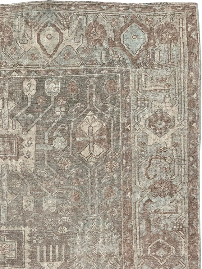 Antique Persian Kurd Bidjar Runner, No.32777 - Gsblank